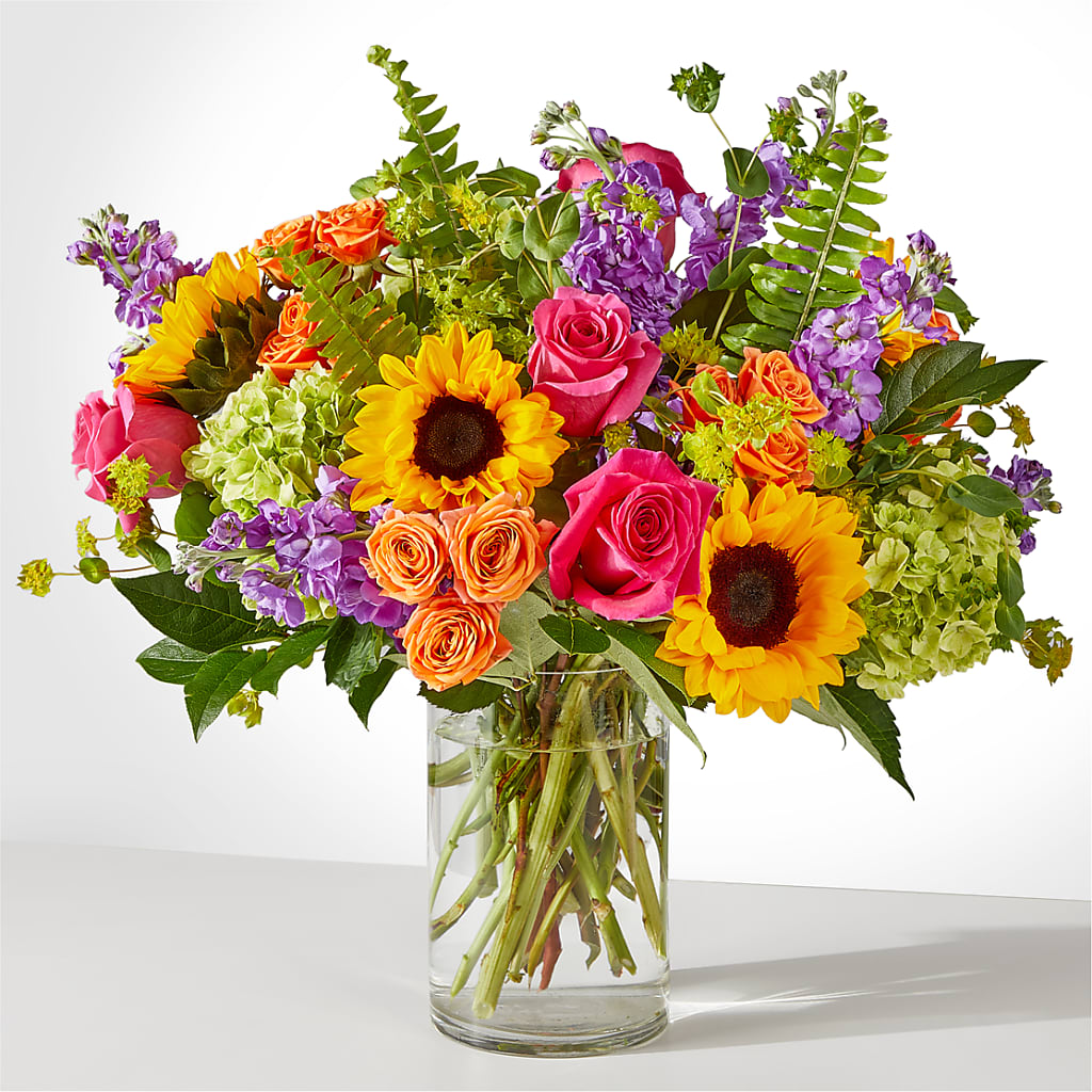 Vibrant Greetings Bouquet – GARRISON DESIGNS FLORIST & INTERIORS, Huntington WV