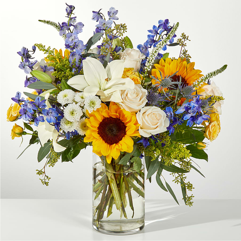 Wonderfully Sunny Bouquet – GARRISON DESIGNS FLORIST & INTERIORS, Huntington WV
