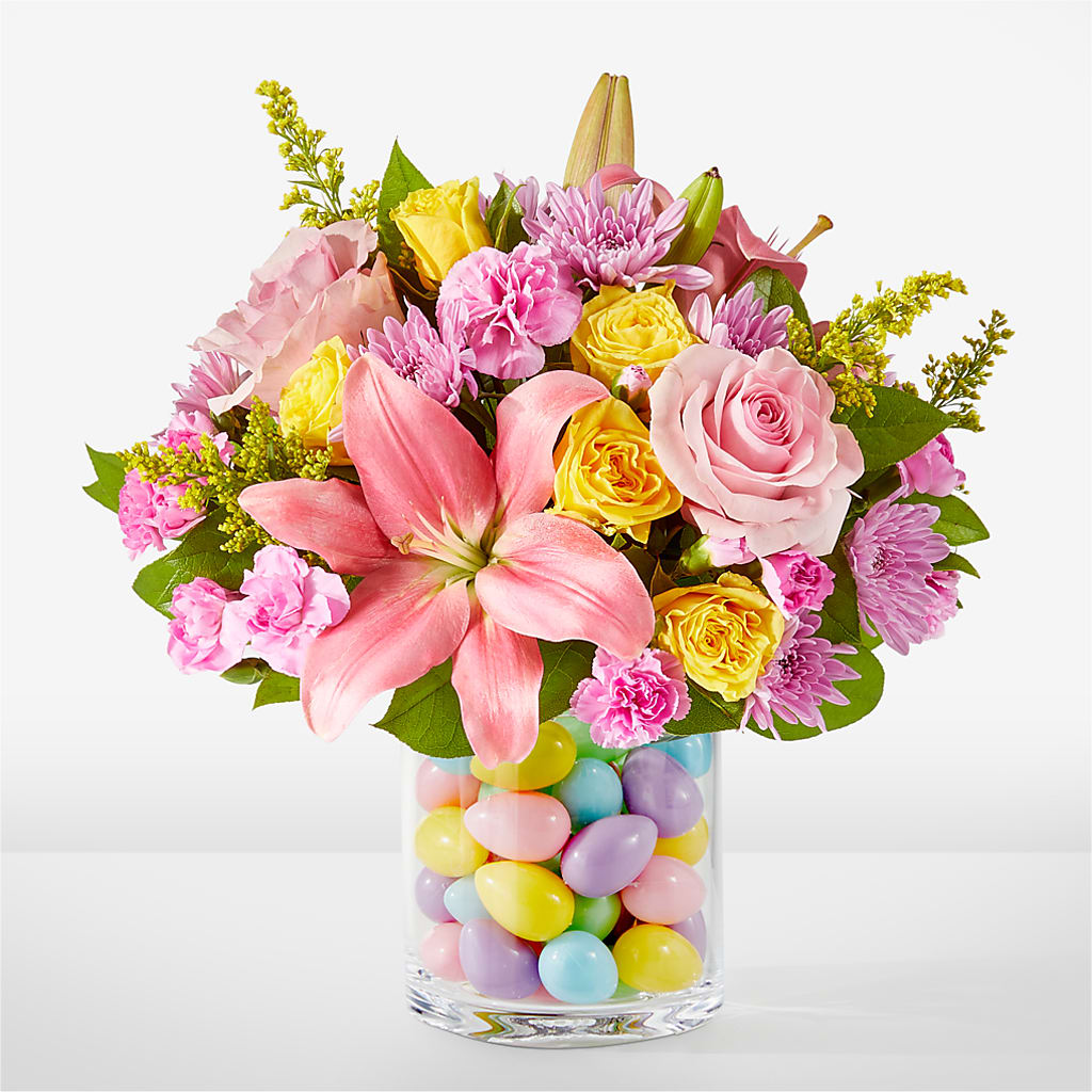 Easter Egg Hunt Bouquet – GARRISON DESIGNS FLORIST & INTERIORS, Huntington WV