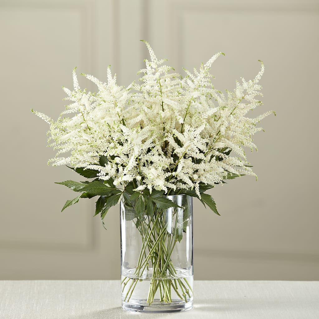 White Astilbe Bouquet – GARRISON DESIGNS FLORIST & INTERIORS, Huntington WV