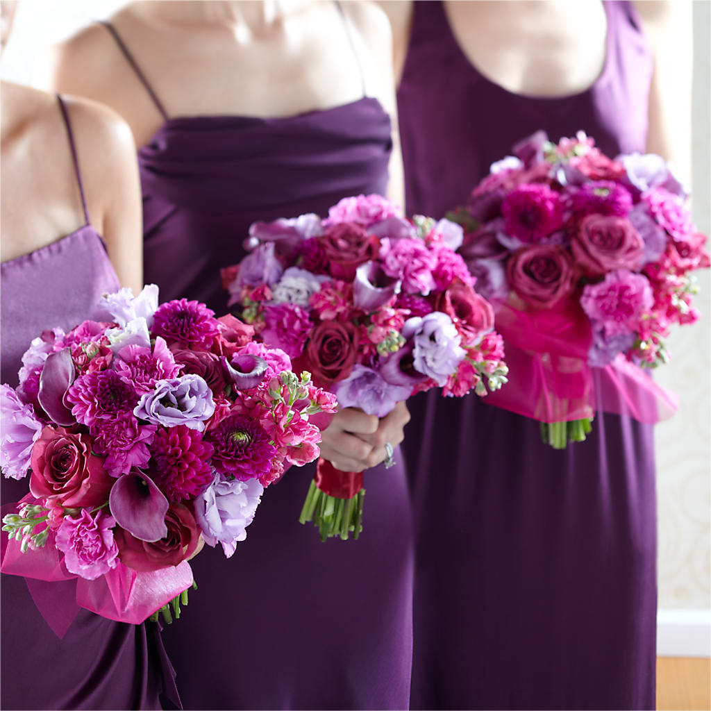 Bridesmaid's Garden Bouquet – GARRISON DESIGNS FLORIST & INTERIORS, Huntington WV