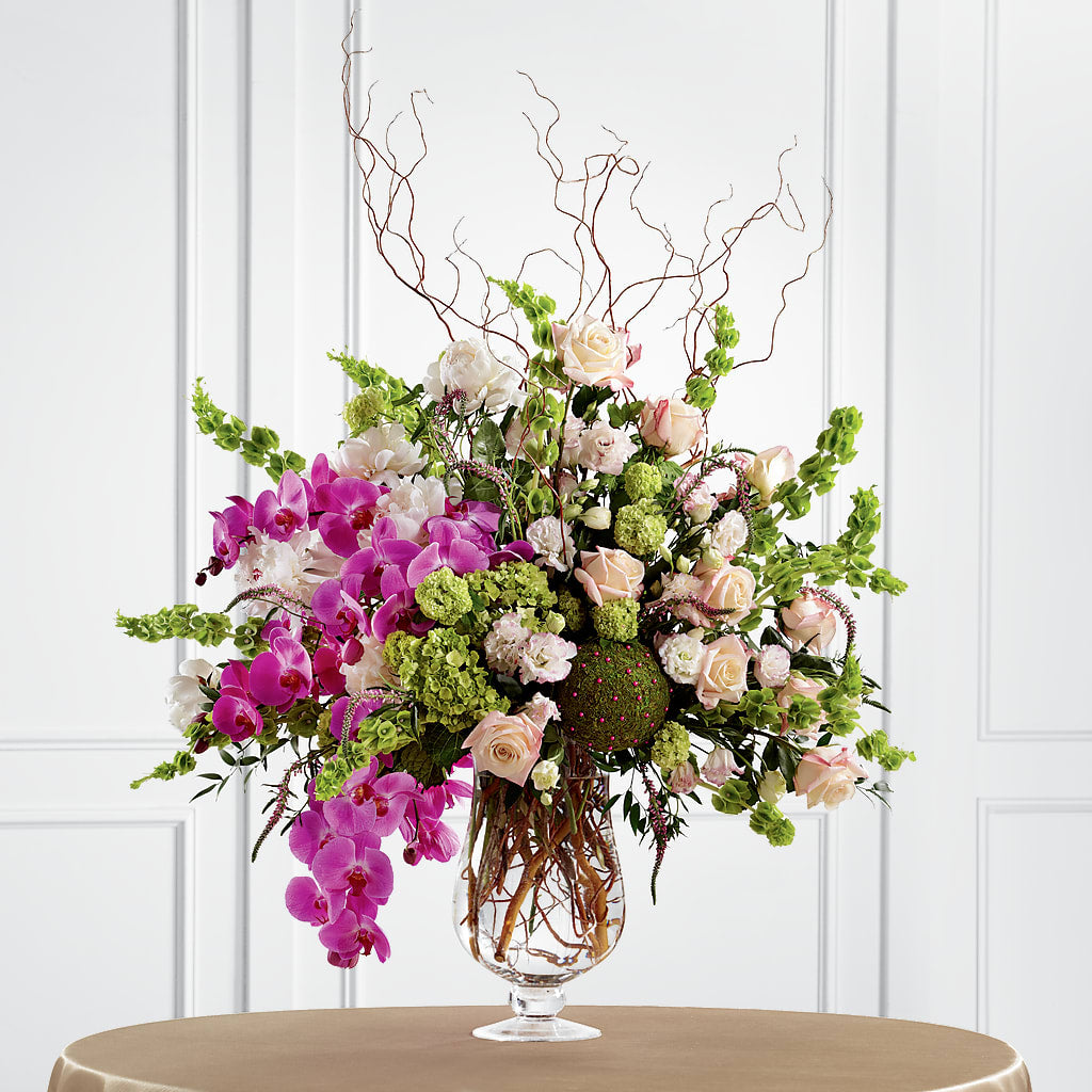 Soft Sophistication Arrangement – GARRISON DESIGNS FLORIST & INTERIORS, Huntington WV