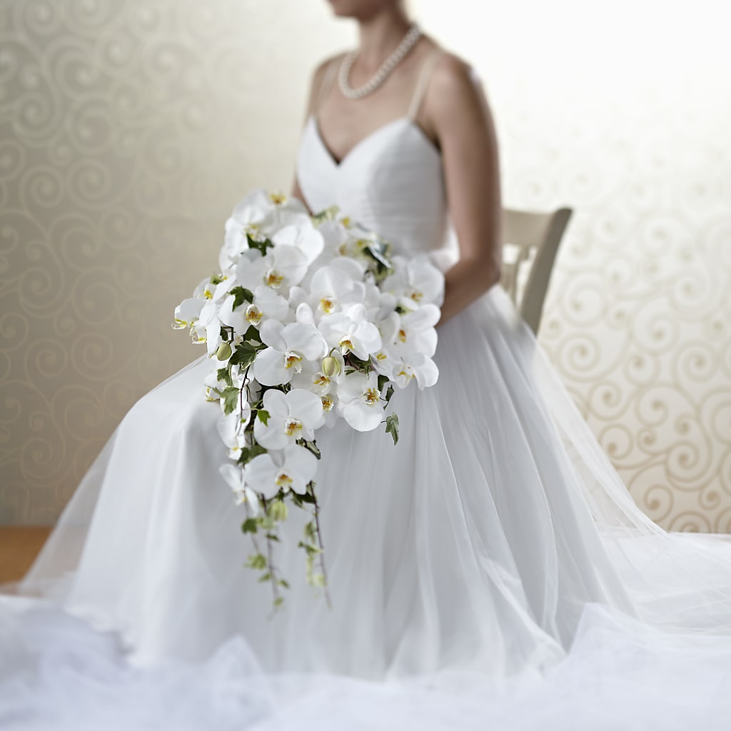 Classic White Bouquet – GARRISON DESIGNS FLORIST & INTERIORS, Huntington WV