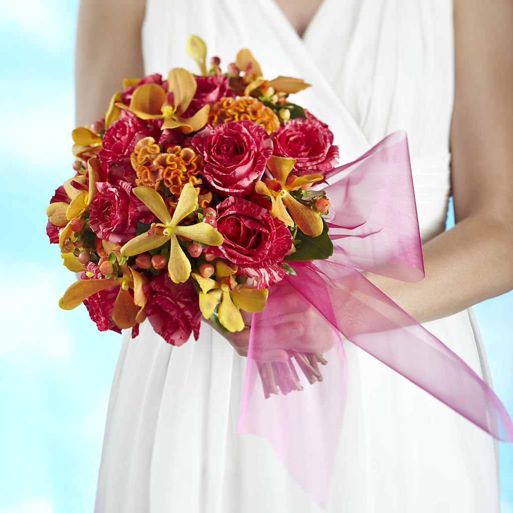 Brilliant Shades of Love Bouquet – GARRISON DESIGNS FLORIST & INTERIORS, Huntington WV