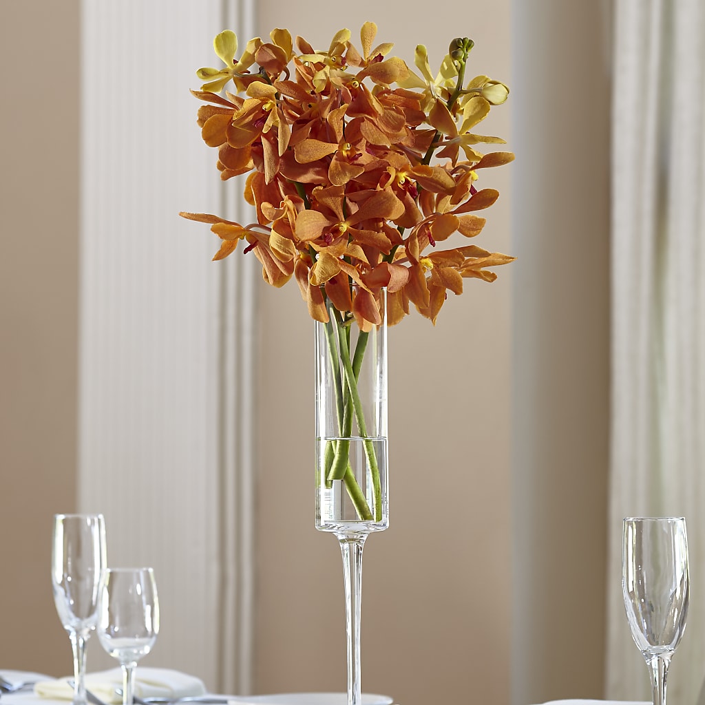 Orange Mokara Bouquet – GARRISON DESIGNS FLORIST & INTERIORS, Huntington WV