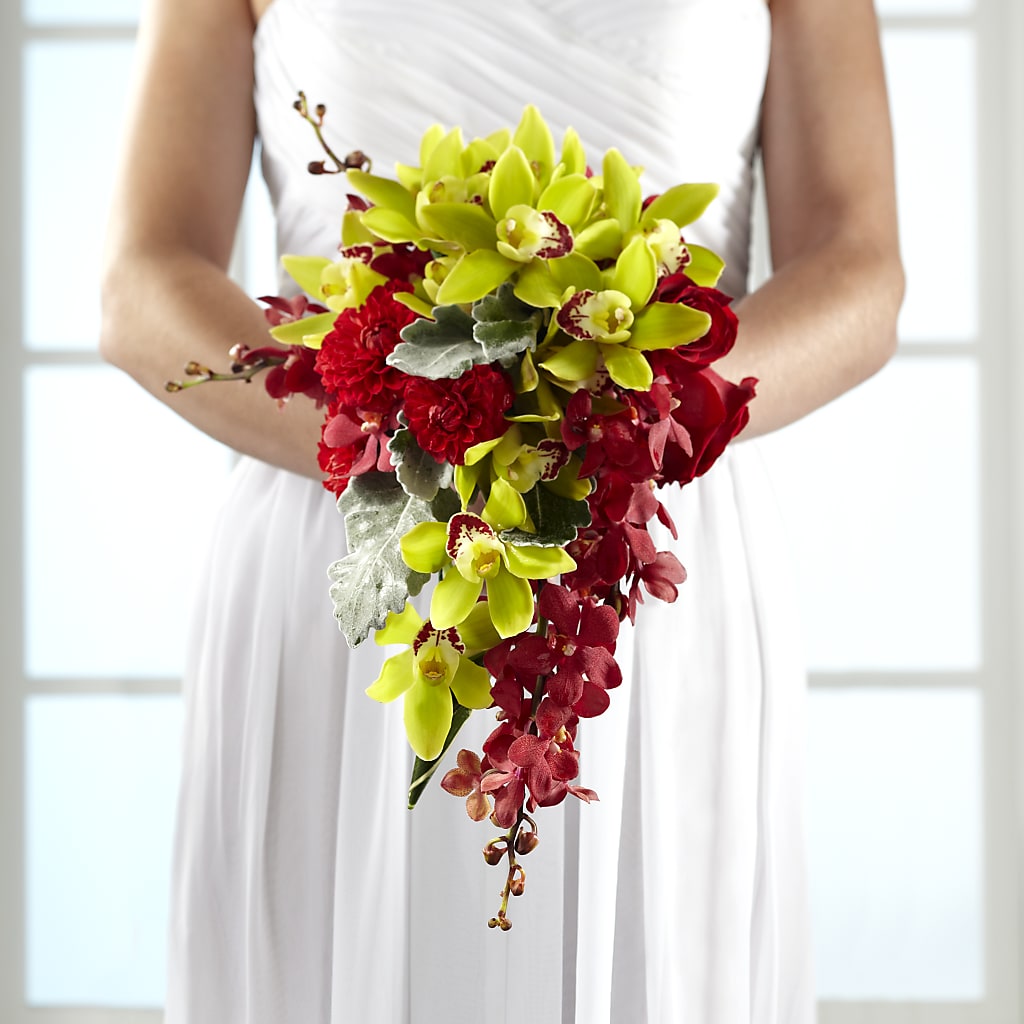 Elegant Orchid Bouquet – GARRISON DESIGNS FLORIST & INTERIORS, Huntington WV