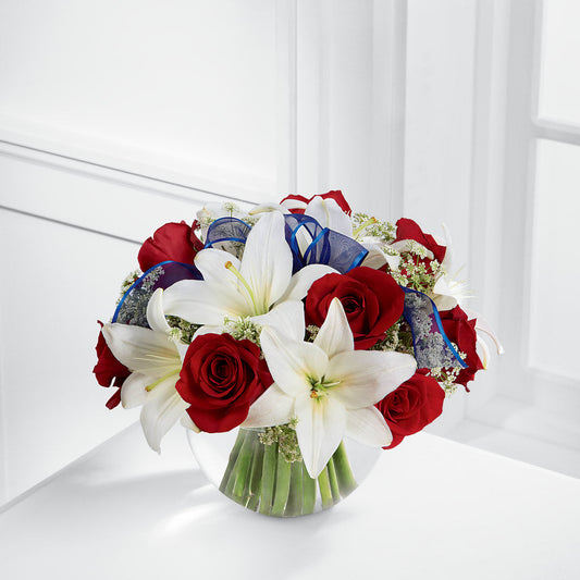 Independence Bouquet – GARRISON DESIGNS FLORIST & INTERIORS, Huntington WV