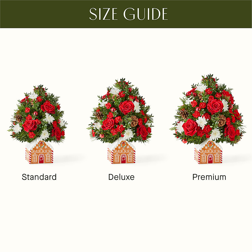 Spiced Gingerbread Tree – GARRISON DESIGNS FLORIST & INTERIORS, Huntington WV