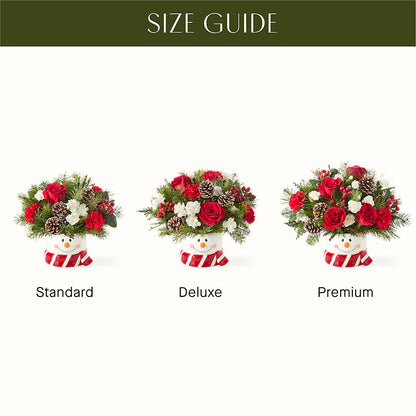 Jolly Snowman Bouquet – GARRISON DESIGNS FLORIST & INTERIORS, Huntington WV