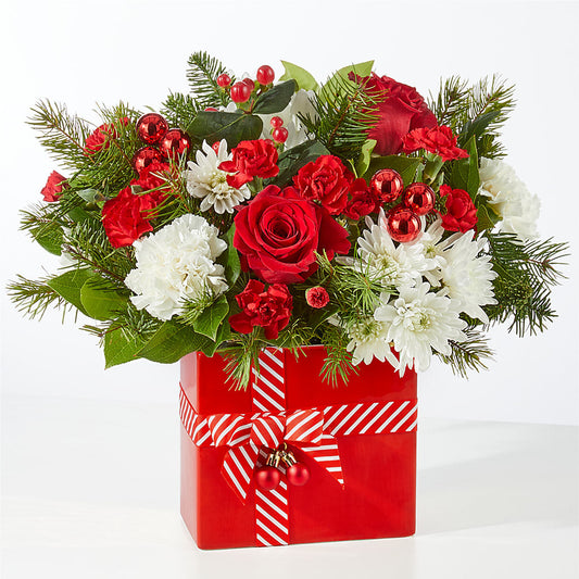 Presents Under the Tree Bouquet – GARRISON DESIGNS FLORIST & INTERIORS, Huntington WV