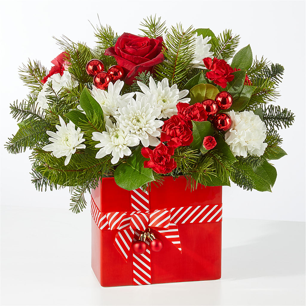 Presents Under the Tree Bouquet – GARRISON DESIGNS FLORIST & INTERIORS, Huntington WV