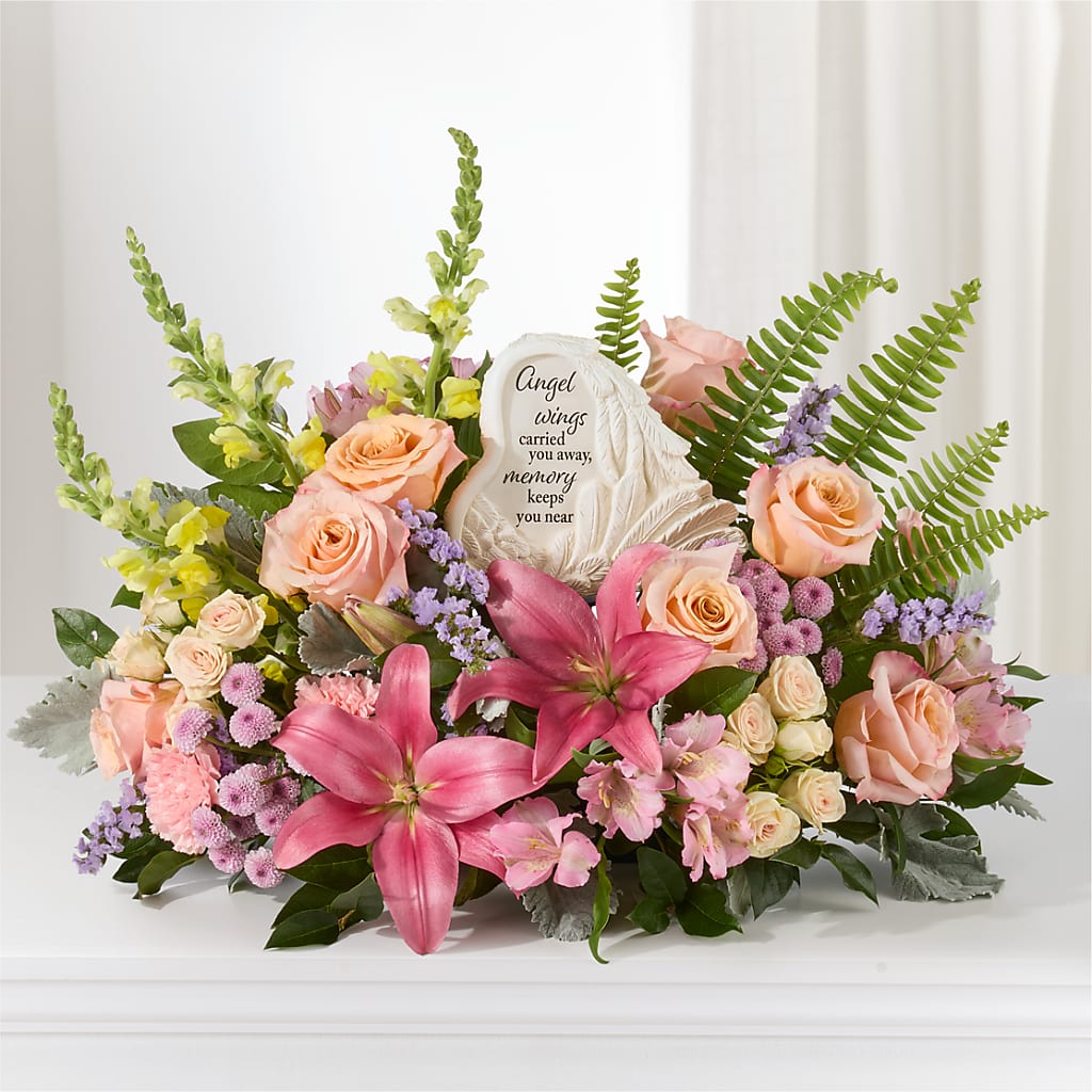 Gentle Light Arrangement – GARRISON DESIGNS FLORIST & INTERIORS, Huntington WV