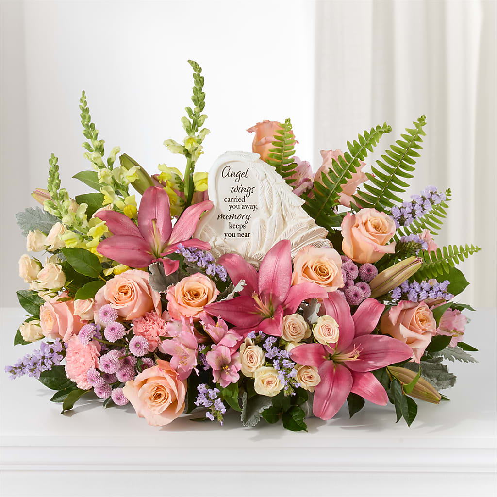 Gentle Light Arrangement – GARRISON DESIGNS FLORIST & INTERIORS, Huntington WV