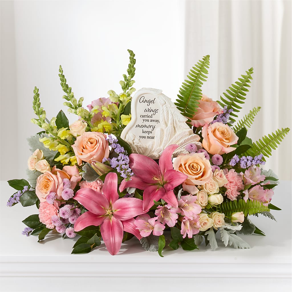 Gentle Light Arrangement – GARRISON DESIGNS FLORIST & INTERIORS, Huntington WV