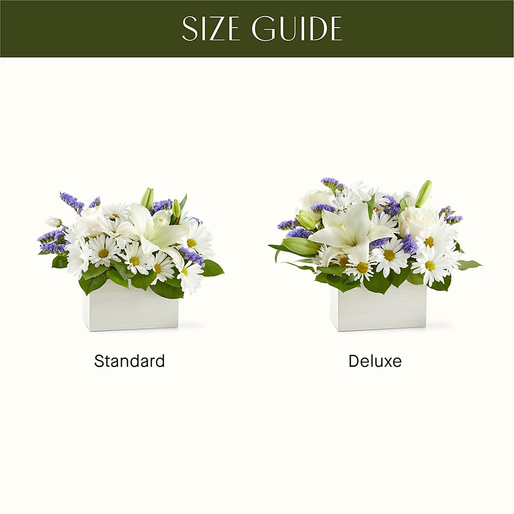 Beyond Blue Box Bouquet – GARRISON DESIGNS FLORIST & INTERIORS, Huntington WV