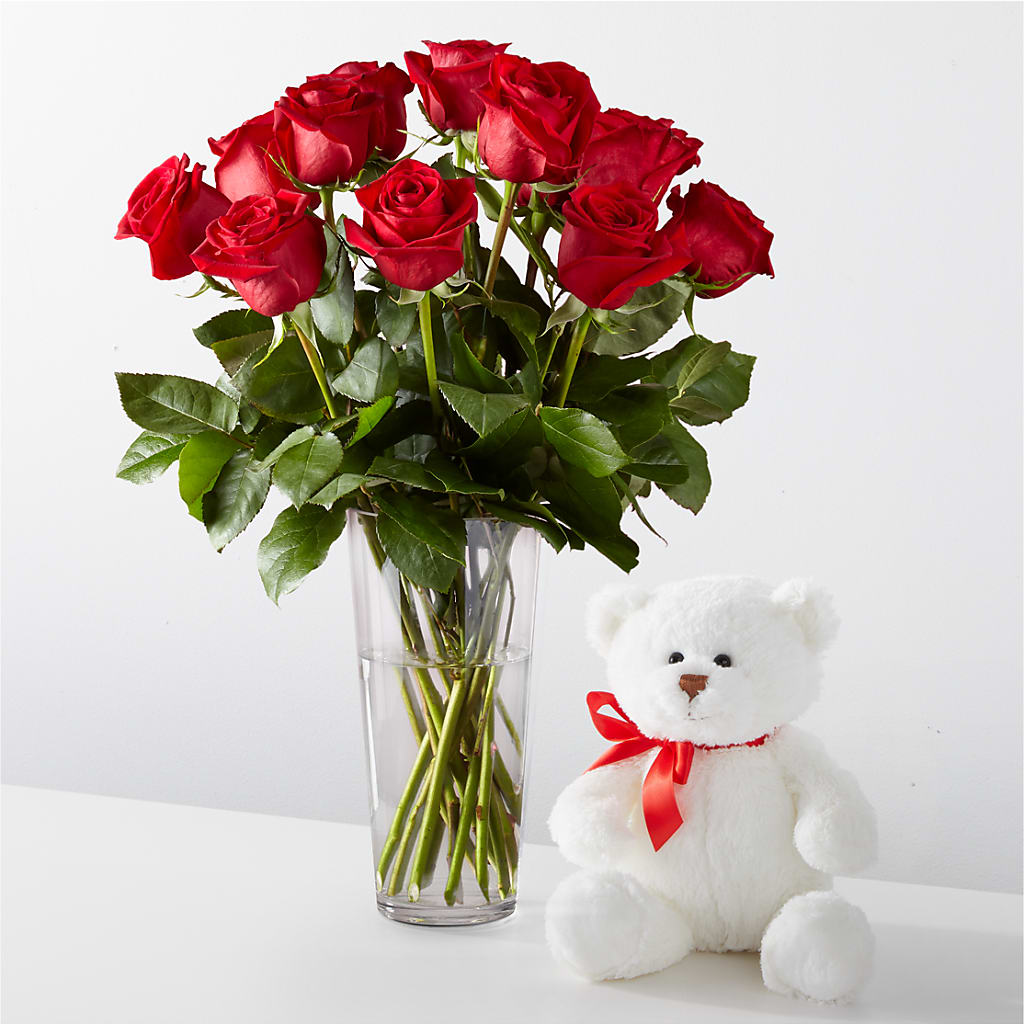 Romantic Long Stem Red Rose Bouquet Bundles – GARRISON DESIGNS FLORIST & INTERIORS, Huntington WV