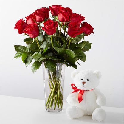 Romantic Long Stem Red Rose Bouquet Bundles – GARRISON DESIGNS FLORIST & INTERIORS, Huntington WV