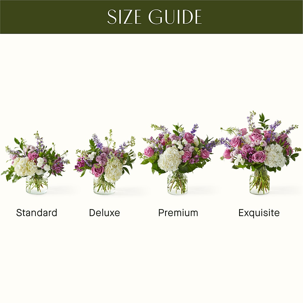 Violet Caress Bouquet – GARRISON DESIGNS FLORIST & INTERIORS, Huntington WV
