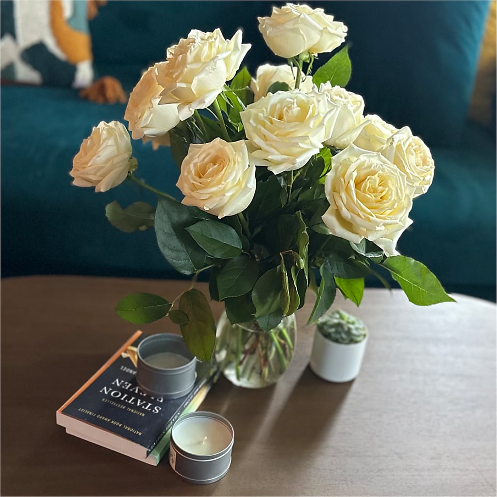 Long Stem Yellow Rose Bouquet – GARRISON DESIGNS FLORIST & INTERIORS, Huntington WV
