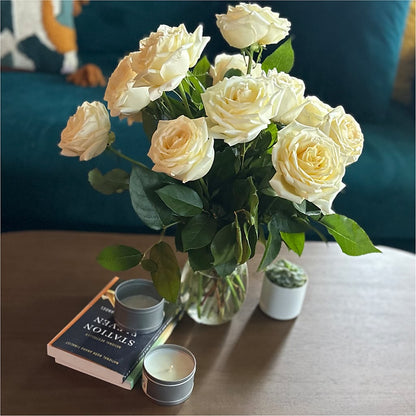 Long Stem Yellow Rose Bouquet – GARRISON DESIGNS FLORIST & INTERIORS, Huntington WV