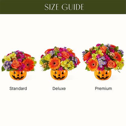 Tricks & Treats Pumpkin – GARRISON DESIGNS FLORIST & INTERIORS, Huntington WV