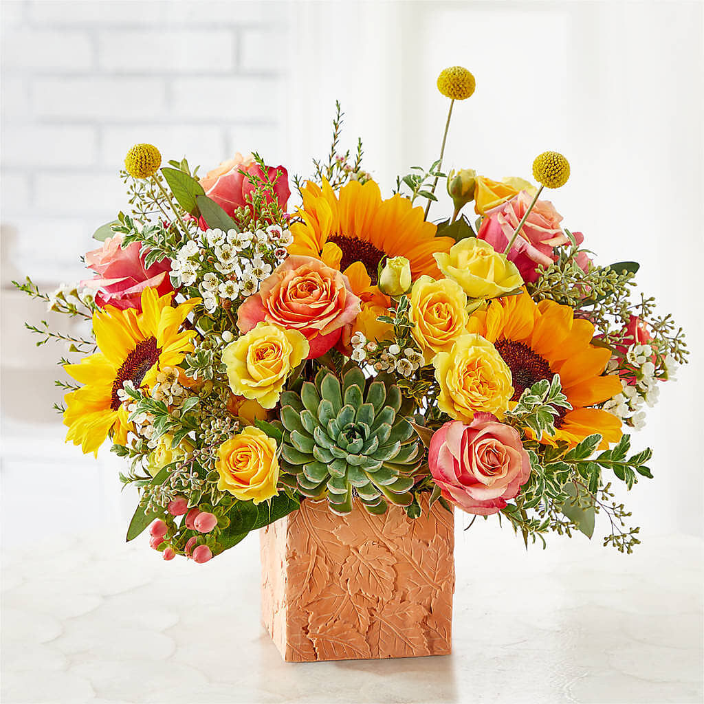Sunflower Season Bouquet – GARRISON DESIGNS FLORIST & INTERIORS, Huntington WV