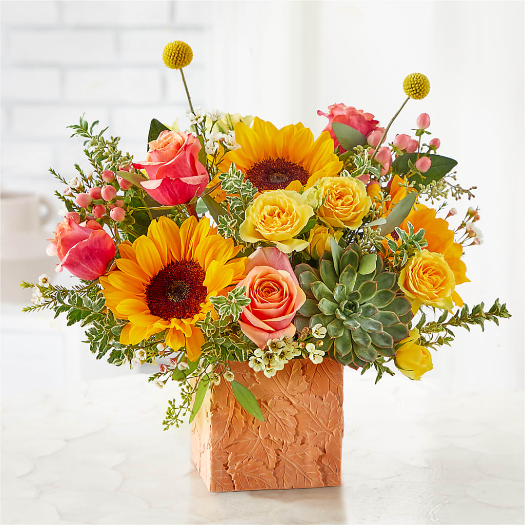 Sunflower Season Bouquet – GARRISON DESIGNS FLORIST & INTERIORS, Huntington WV
