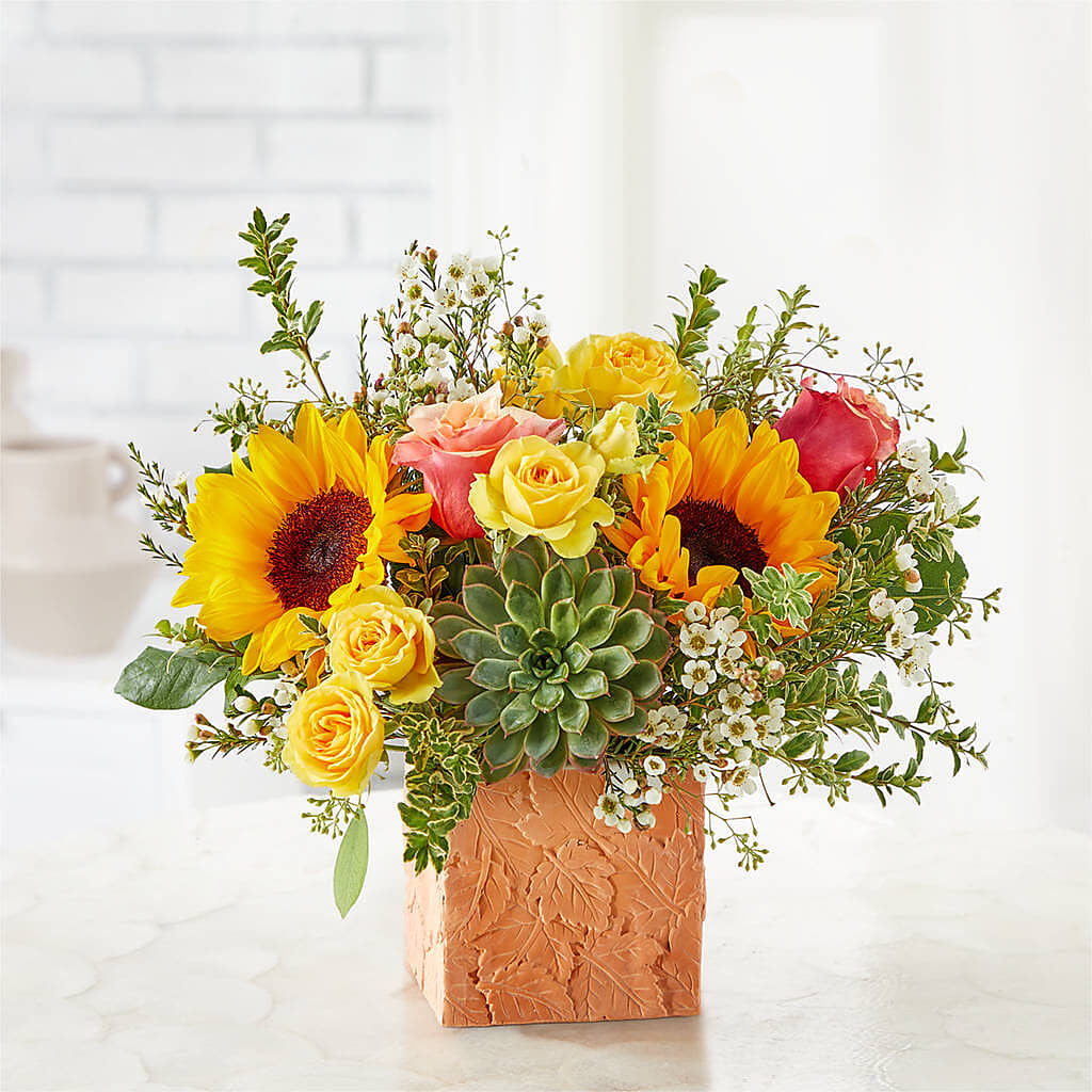 Sunflower Season Bouquet – GARRISON DESIGNS FLORIST & INTERIORS, Huntington WV