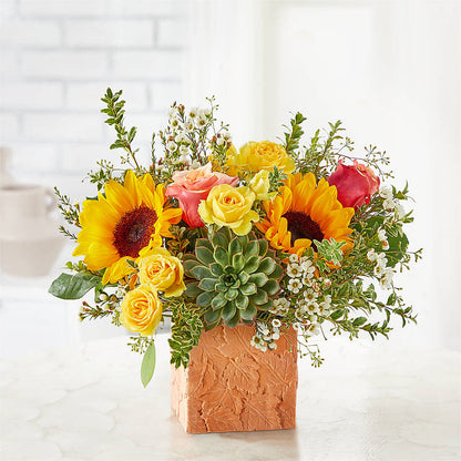 Sunflower Season Bouquet – GARRISON DESIGNS FLORIST & INTERIORS, Huntington WV