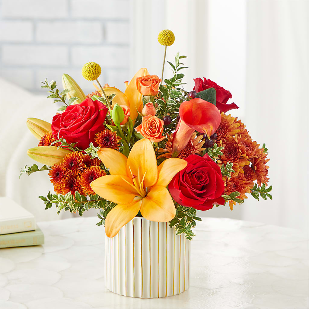 Scarlet Skies Bouquet – GARRISON DESIGNS FLORIST & INTERIORS, Huntington WV