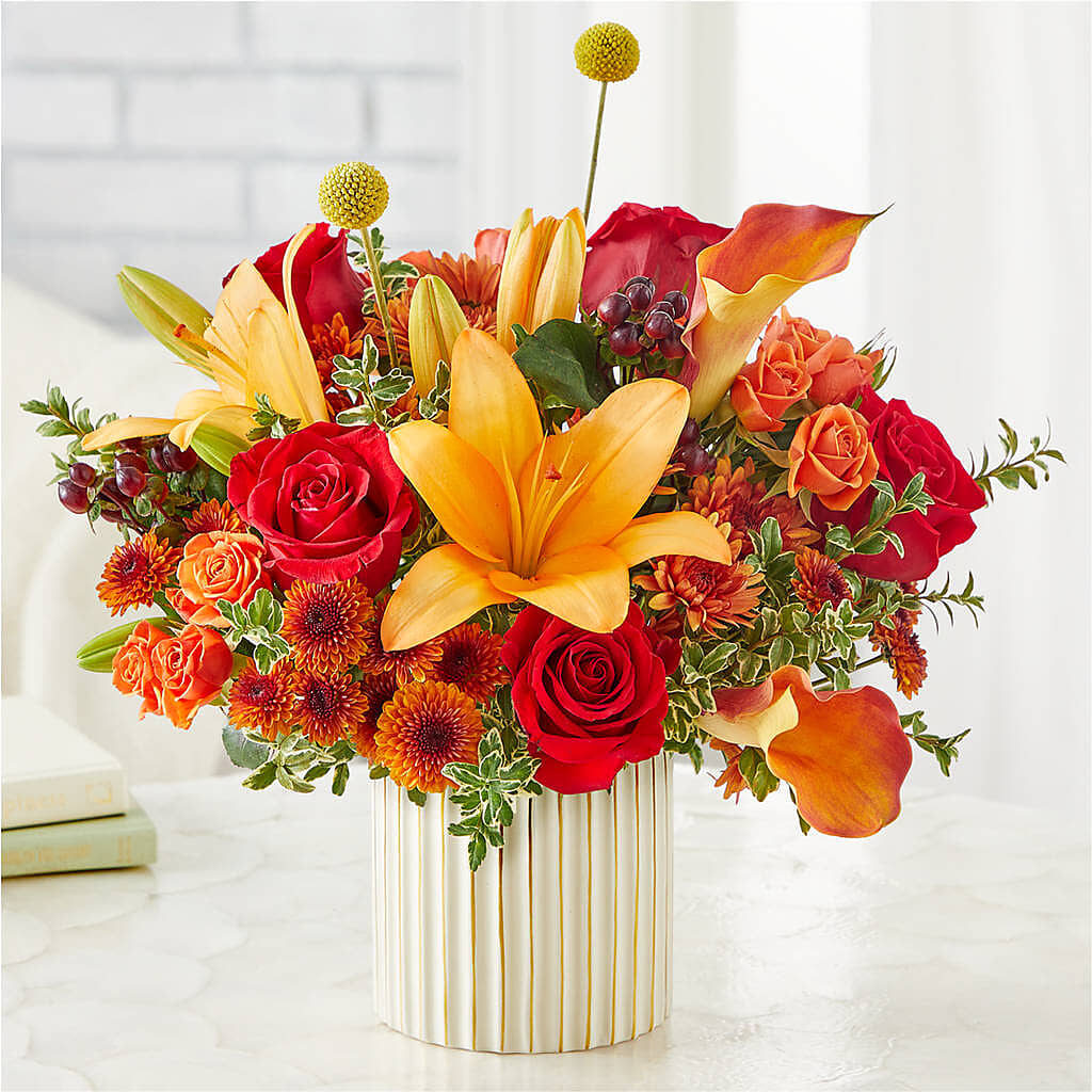 Scarlet Skies Bouquet – GARRISON DESIGNS FLORIST & INTERIORS, Huntington WV