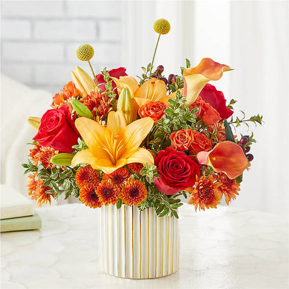 Scarlet Skies Bouquet – GARRISON DESIGNS FLORIST & INTERIORS, Huntington WV