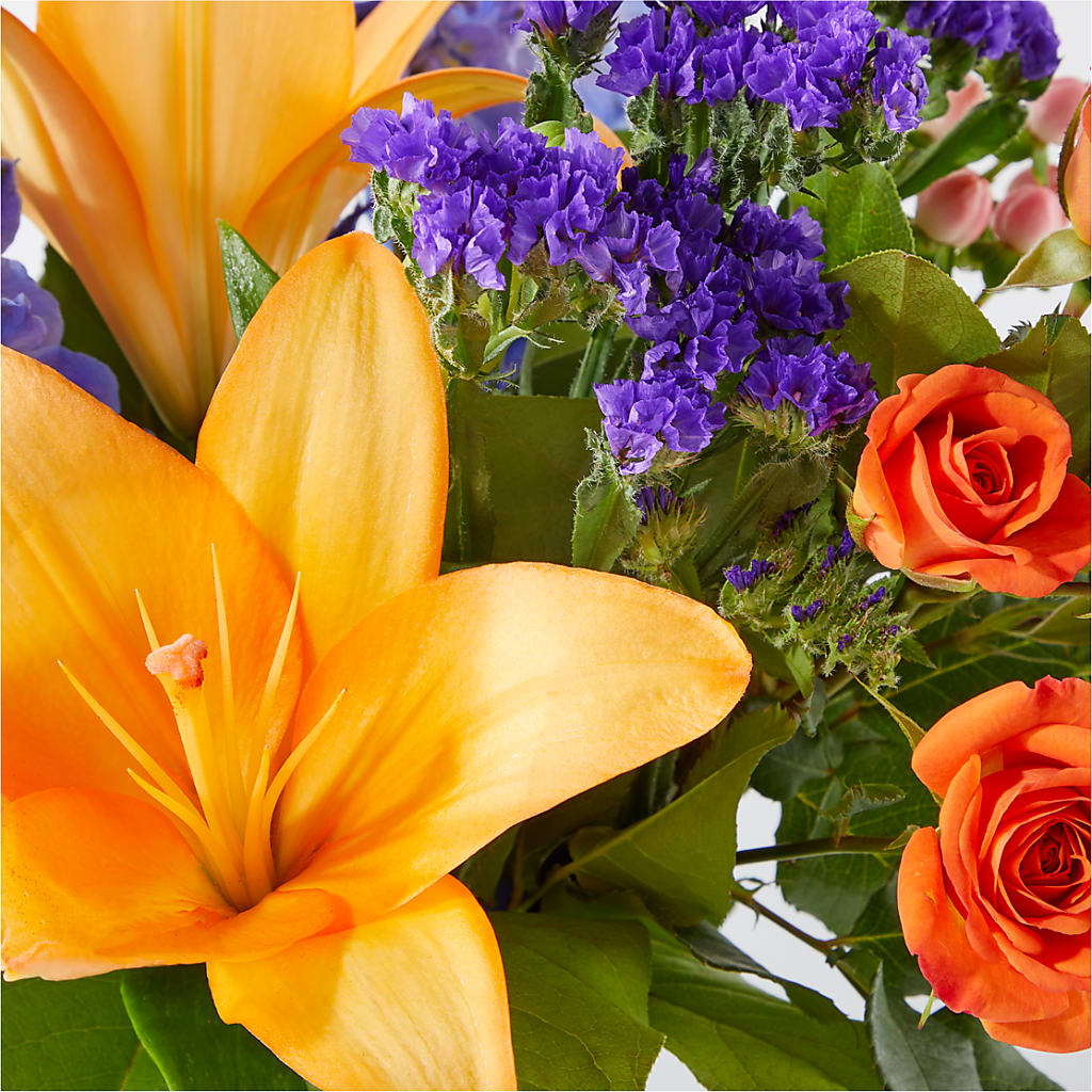Radiant Citrus Bouquet – GARRISON DESIGNS FLORIST & INTERIORS, Huntington WV