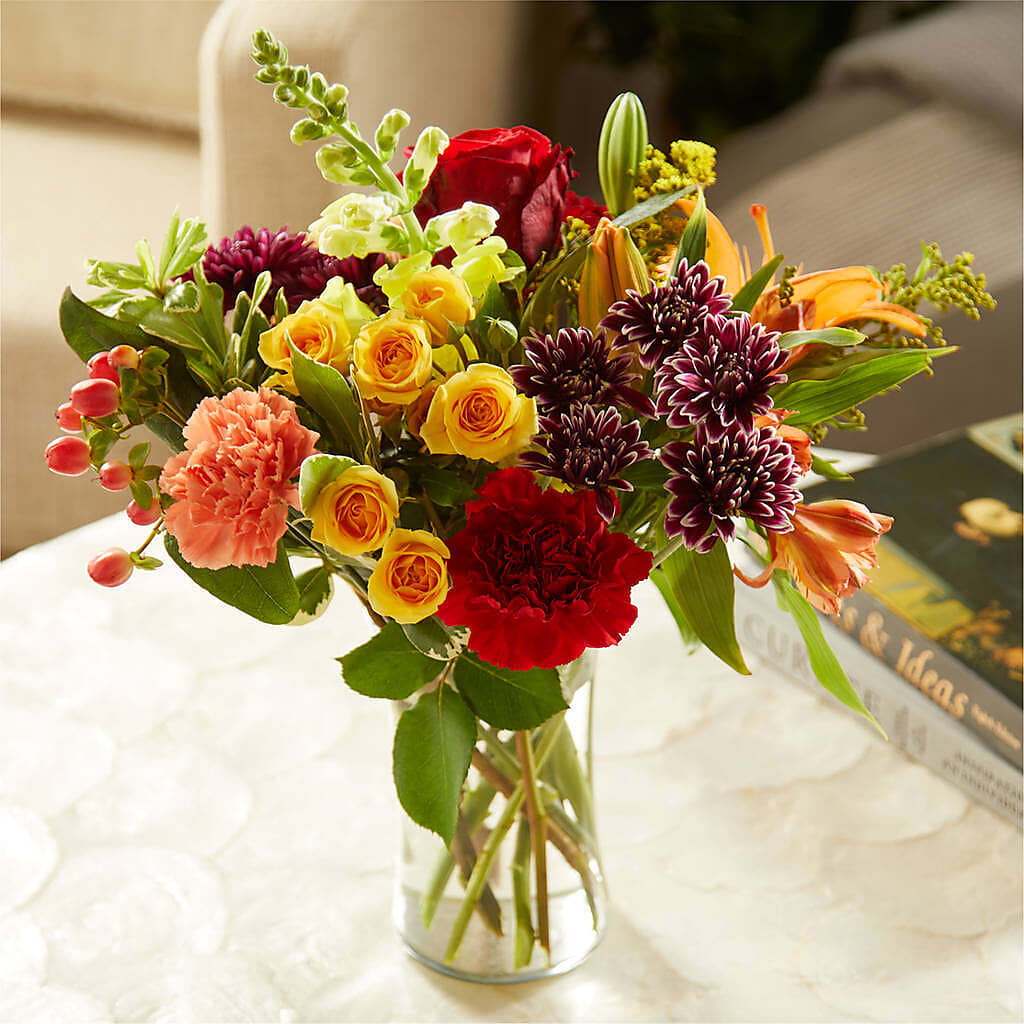 Fall Delight – A Florist Original – GARRISON DESIGNS FLORIST & INTERIORS, Huntington WV