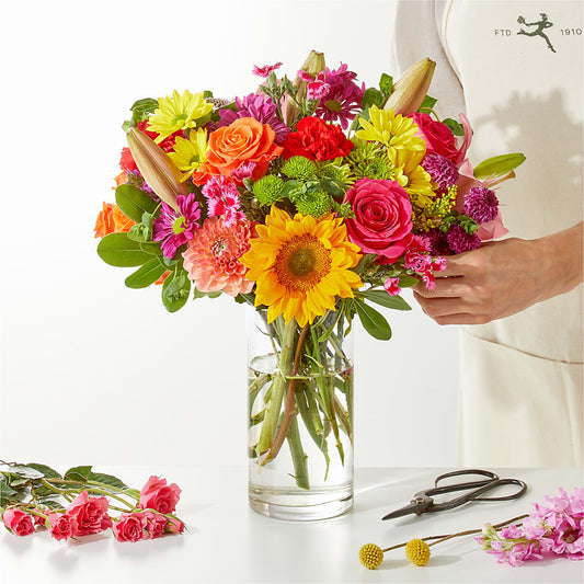 Cue the Confetti - A Florist Original – GARRISON DESIGNS FLORIST & INTERIORS, Huntington WV