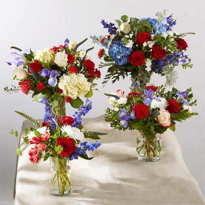 Star Spangled - A Florist Original – GARRISON DESIGNS FLORIST & INTERIORS, Huntington WV
