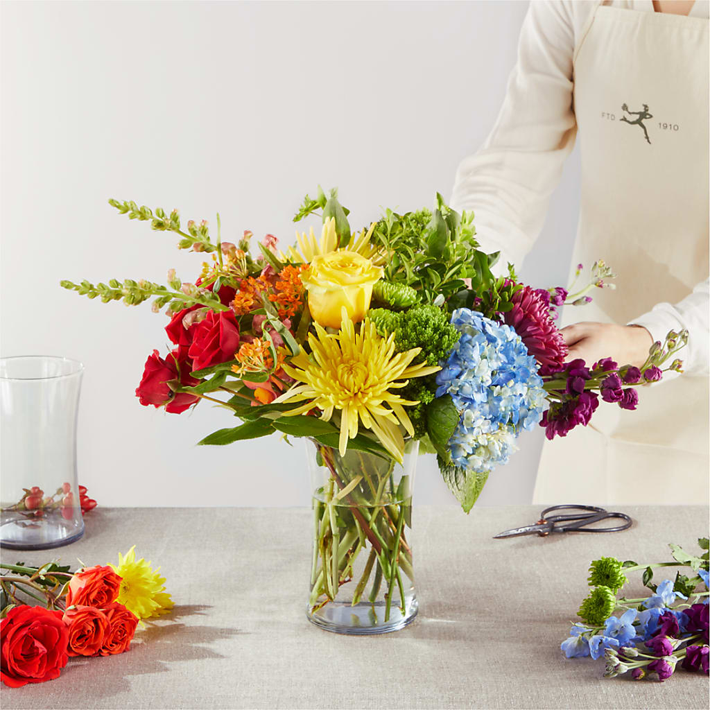 Summer Spectra - A Florist Original – GARRISON DESIGNS FLORIST & INTERIORS, Huntington WV