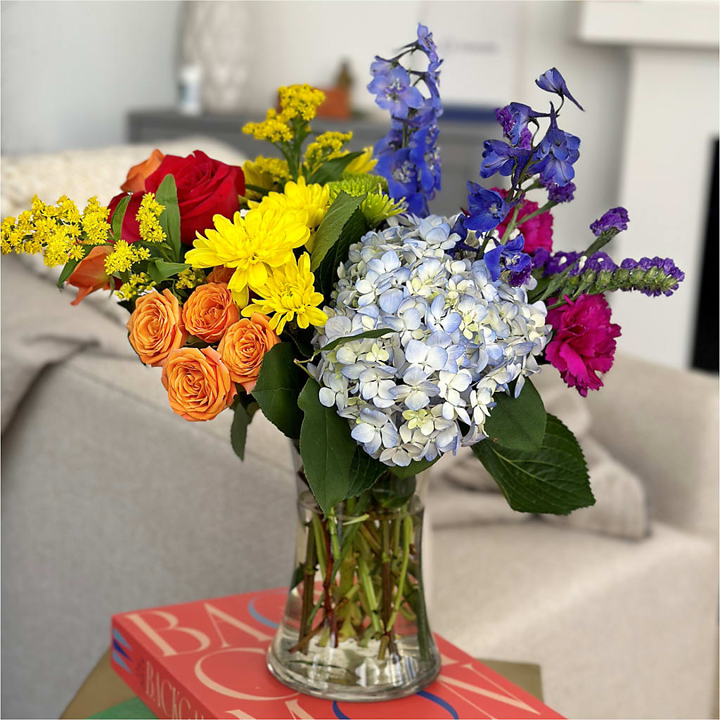 Summer Spectra - A Florist Original – GARRISON DESIGNS FLORIST & INTERIORS, Huntington WV