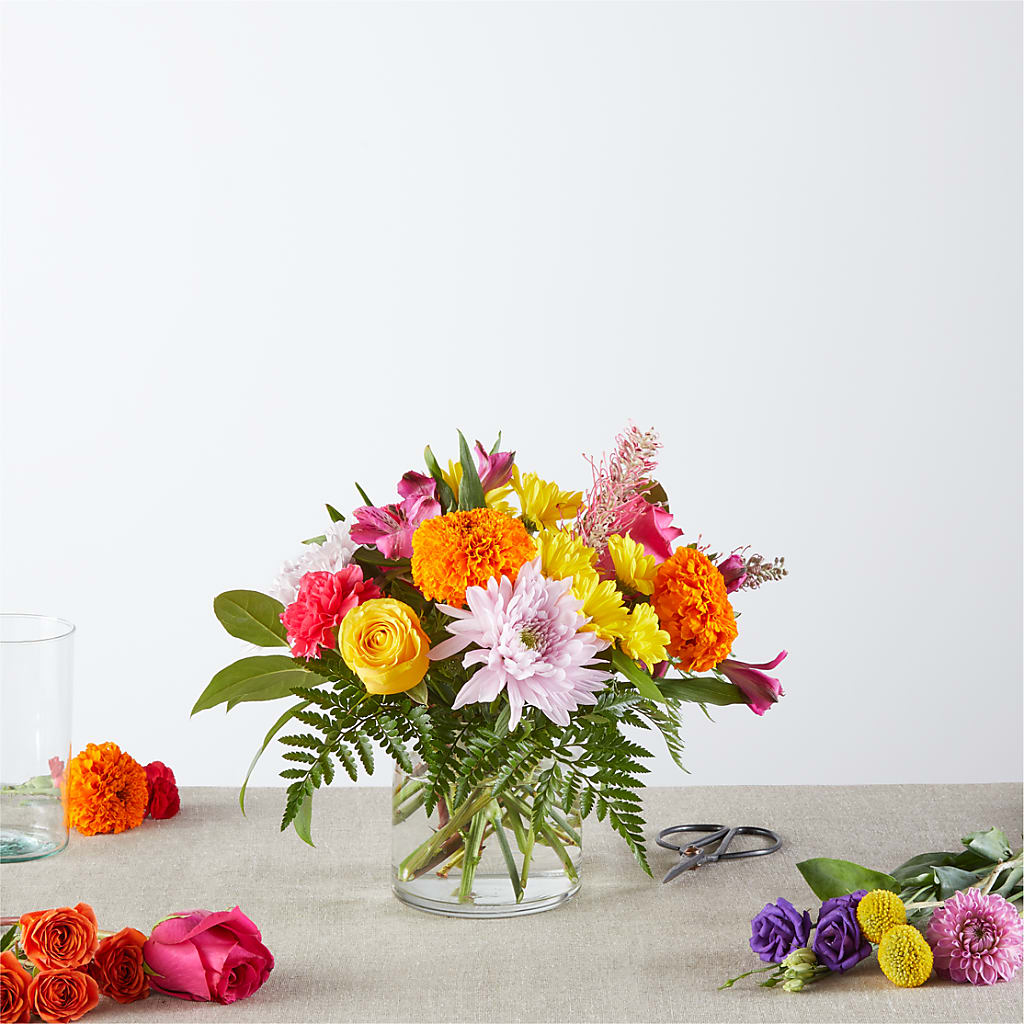 Feast of Color – A Florist Original – GARRISON DESIGNS FLORIST & INTERIORS, Huntington WV