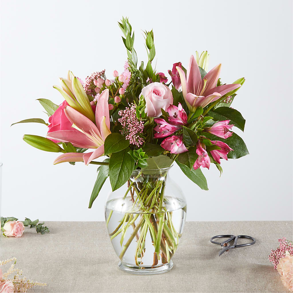 Pink Ribbon - A Florist Original – GARRISON DESIGNS FLORIST & INTERIORS, Huntington WV