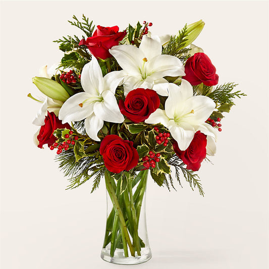 Sparkling Snowflakes Bouquet – GARRISON DESIGNS FLORIST & INTERIORS, Huntington WV