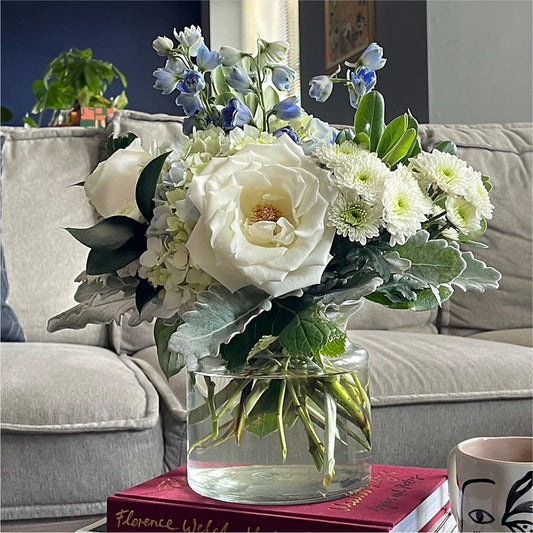 Clear Skies Bouquet – GARRISON DESIGNS FLORIST & INTERIORS, Huntington WV