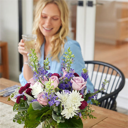 Violet Frost Bouquet – GARRISON DESIGNS FLORIST & INTERIORS, Huntington WV