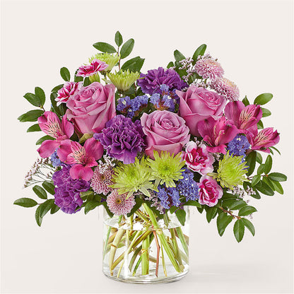 Glass Half Full Bouquet – GARRISON DESIGNS FLORIST & INTERIORS, Huntington WV
