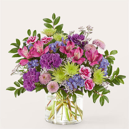 Glass Half Full Bouquet – GARRISON DESIGNS FLORIST & INTERIORS, Huntington WV