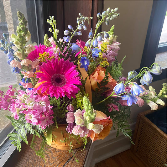 Garden of Life Basket – GARRISON DESIGNS FLORIST & INTERIORS, Huntington WV