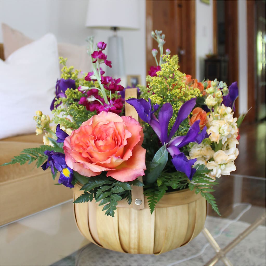 Garden of Life Basket – GARRISON DESIGNS FLORIST & INTERIORS, Huntington WV