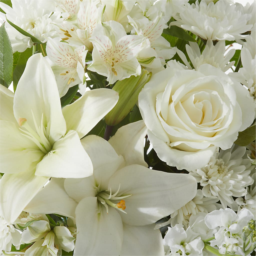Peaceful Reflections Arrangement – GARRISON DESIGNS FLORIST & INTERIORS, Huntington WV