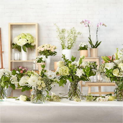 Classic Ivory – A Florist Original – GARRISON DESIGNS FLORIST & INTERIORS, Huntington WV