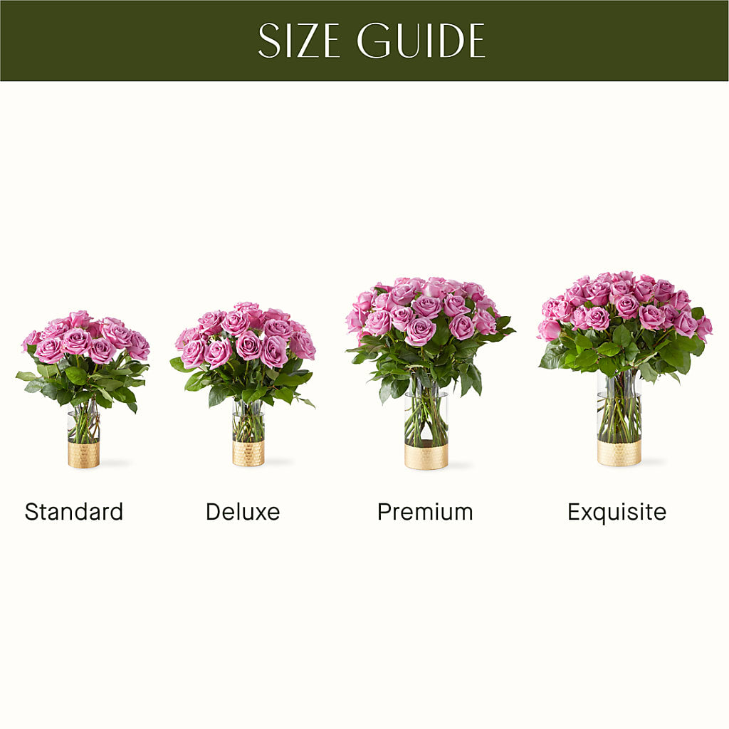 Secret Admirer Lavender Rose Bouquet – GARRISON DESIGNS FLORIST & INTERIORS, Huntington WV